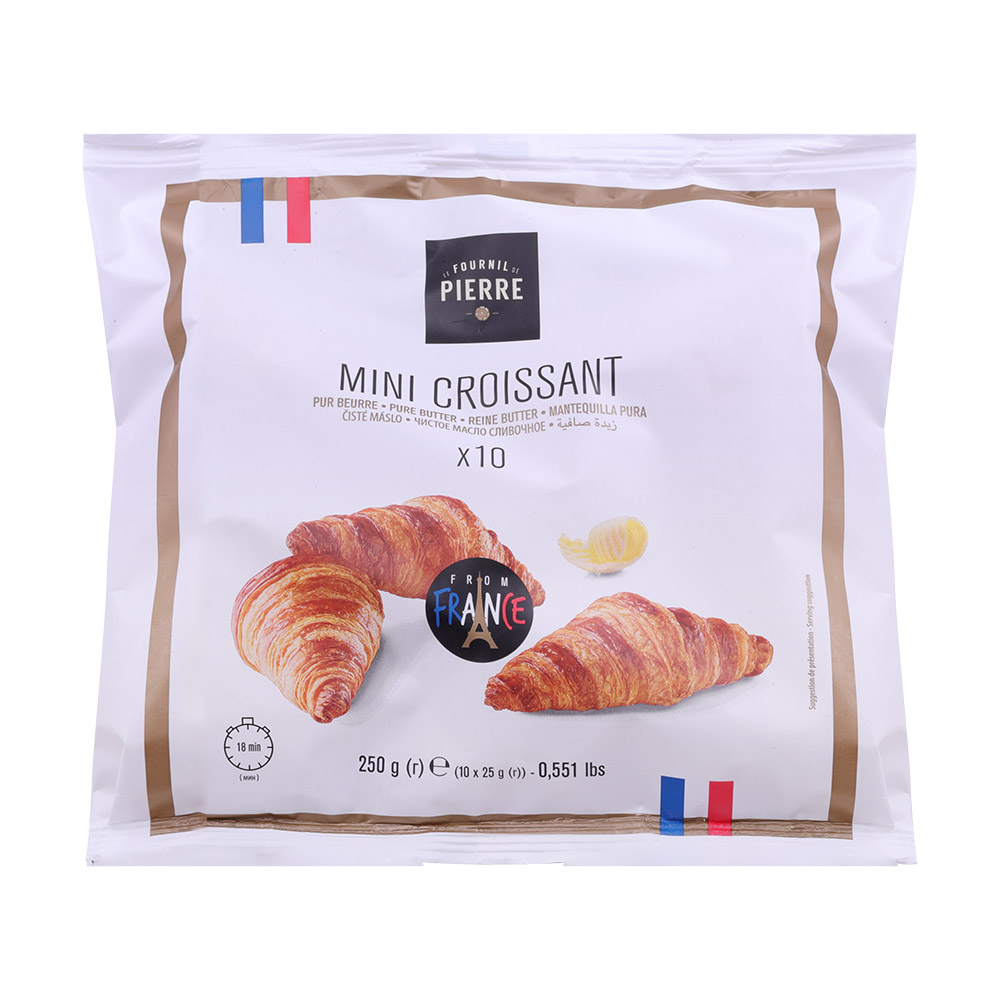 Bridor Mini Croissant 10's Pack 250g