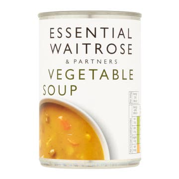 Waitrose Essential Vegetable Soup 400g 
