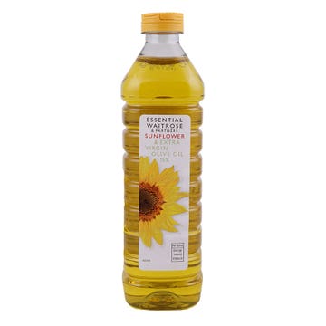 Waitrose Sunflower & Extra Virgin Olive Oil 500ml 