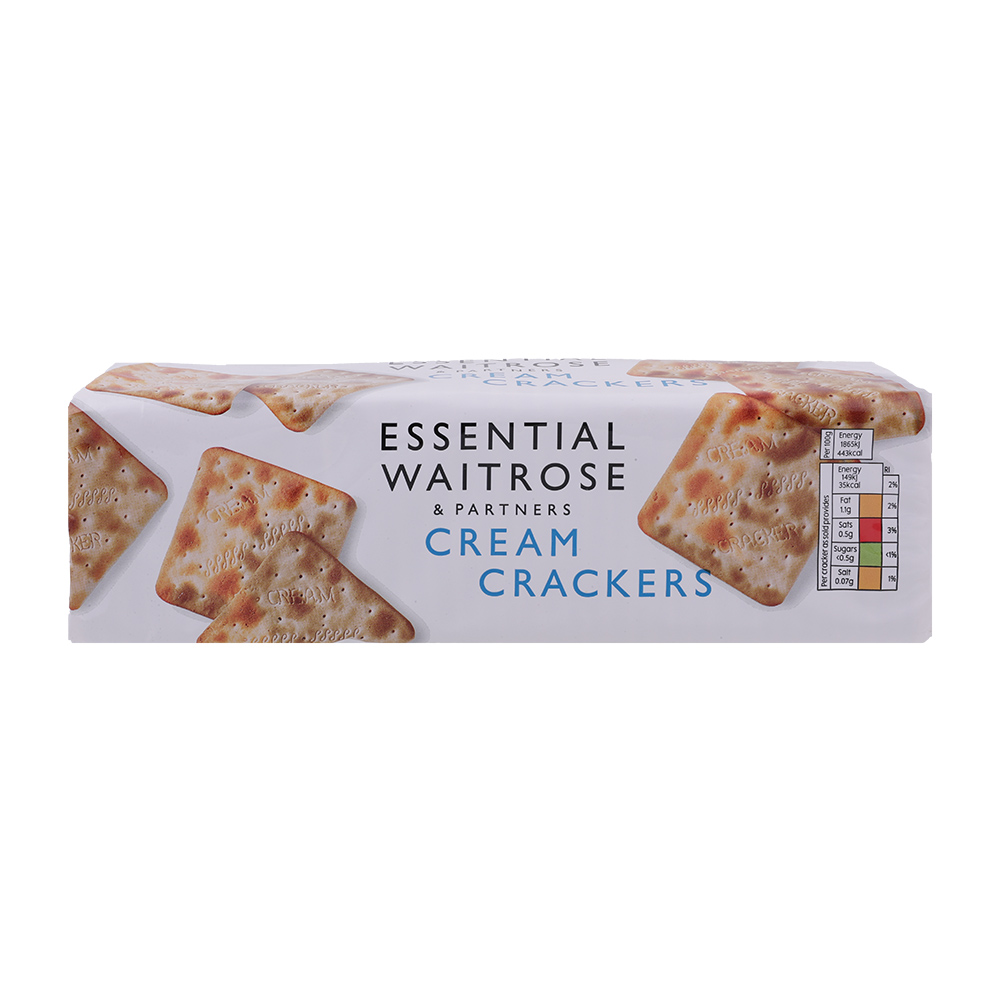 Waitrose Essential Cream Crackers 300g