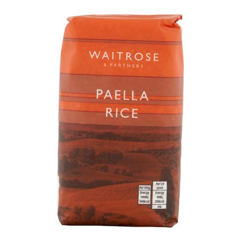 Waitrose Bomba Paella Rice 500g 
