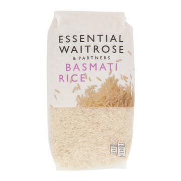 Waitrose Essential Basmati Rice 1Kg 