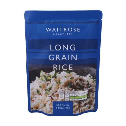 Waitrose Long Grain Rice 250g 