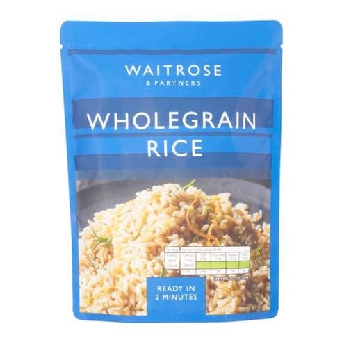 Waitrose Wholegrain Rice 250g 