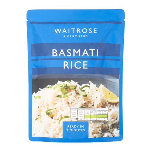 Waitrose Basmati Rice 250g 
