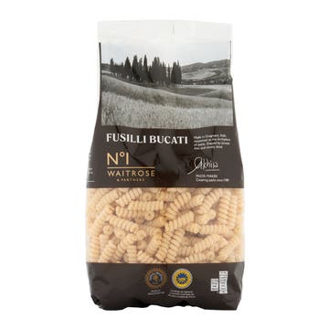 Waitrose Fusilli Bucati Pasta 500g 