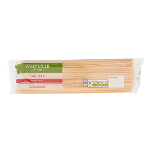 Waitrose Spaghetti Pasta 500g 