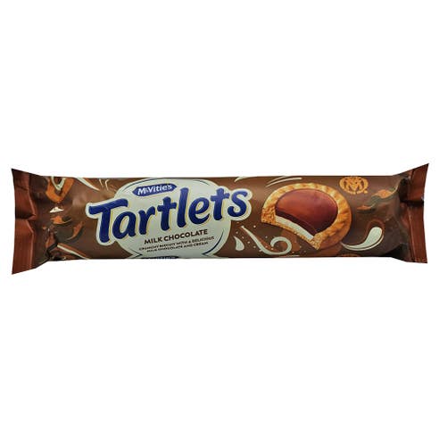 Mcvities Tartlets Milk Chocolate 100g 