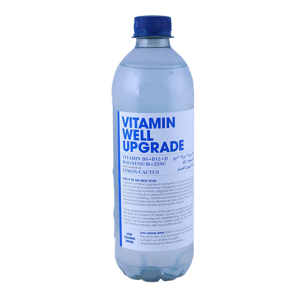 Vitamin Well Upgrade Lemon & Cactus Drink 500ml
