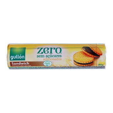 Gullon Zero Chocolate Sandwich Biscuits 250g 