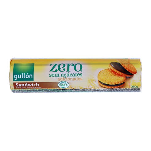 Gullon Zero Chocolate Sandwich Biscuits 250g 