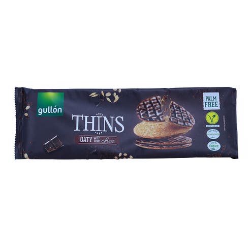Gullon Thins Oaty Dark Chocolate Biscuits 150g 