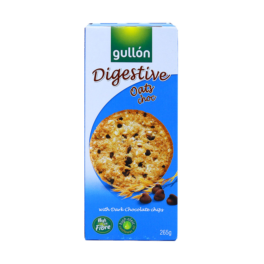 Gullon Digestive Oat Chocolate Biscuits 265g