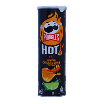 Pringles Hot Mexican Chilli & Lime Crisps 160g 
