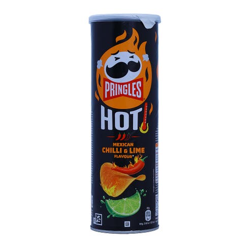 Pringles Hot Mexican Chilli & Lime Crisps 160g 