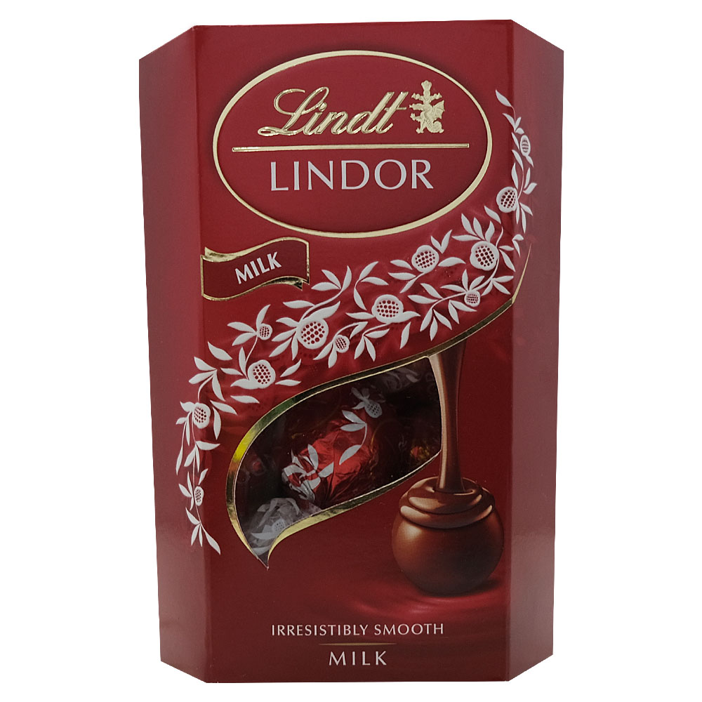 Lindt Lindor Milk Cornet Balls 137g