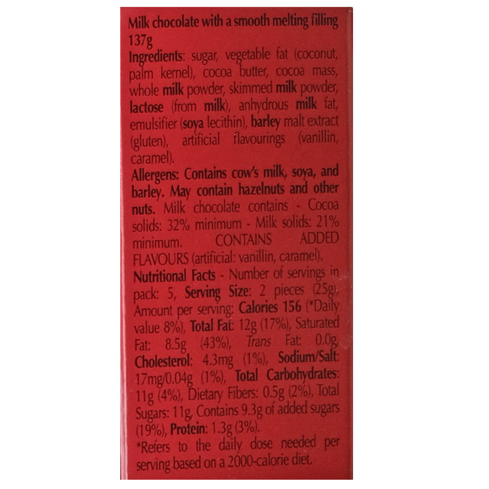 Lindt Lindor Milk Cornet Balls 137g right side image