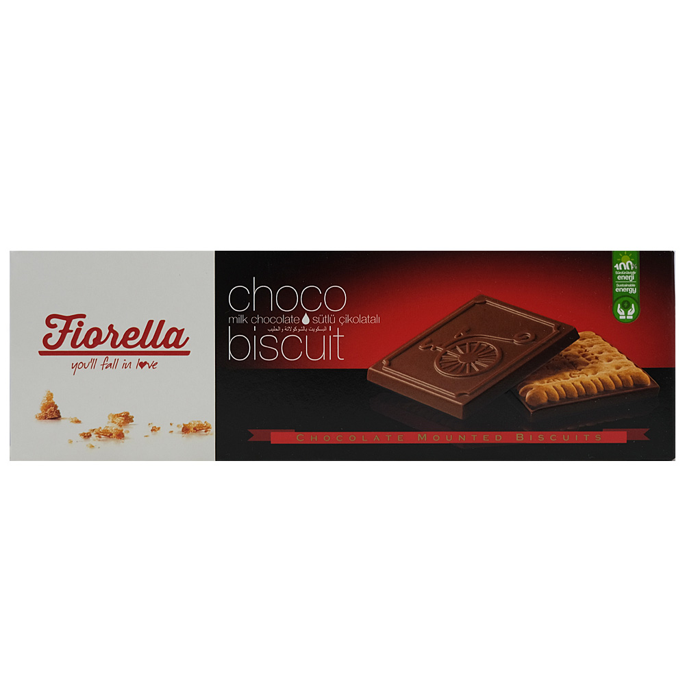 Elvan Fiorella Chocolate Mounted Biscuit 102g