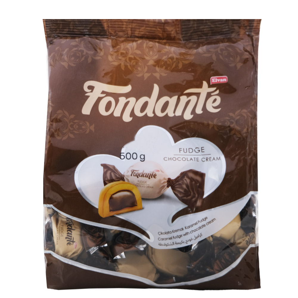 Elvan Fondante Chocolate Fudge 500g