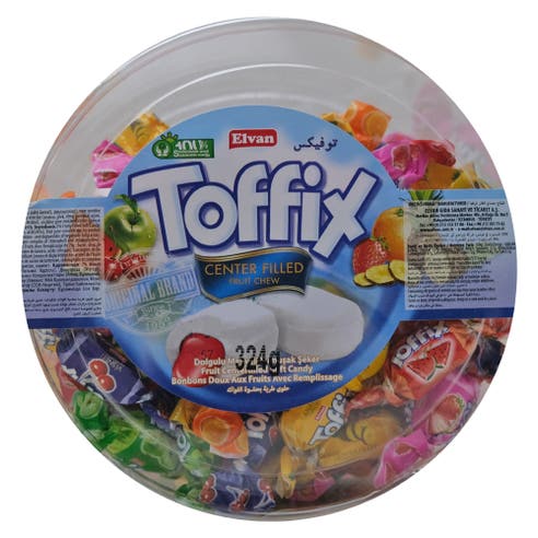 Elvan Toffix Fruit Chew Mix Bag 324g 