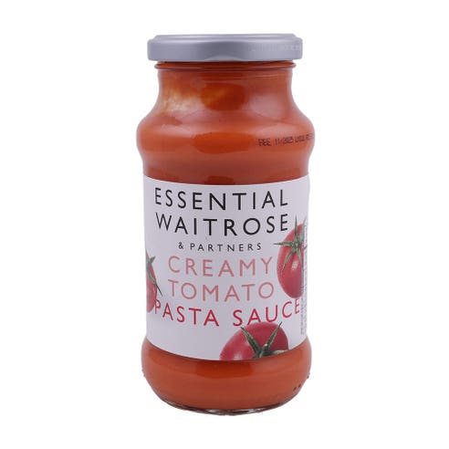 Waitrose Essential Creamy Tomato Pasta Sauce 340g 