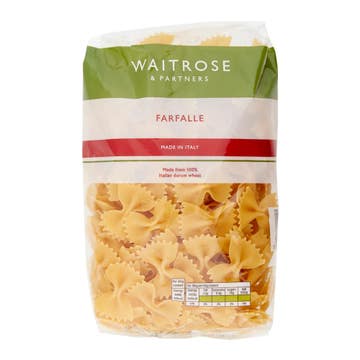 Waitrose Farfalle Pasta 500g 