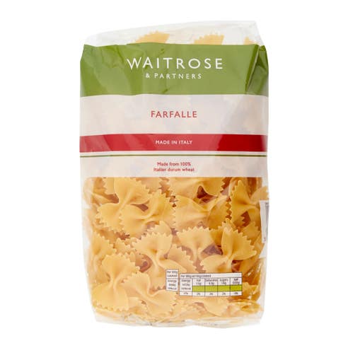 Waitrose Farfalle Pasta 500g 