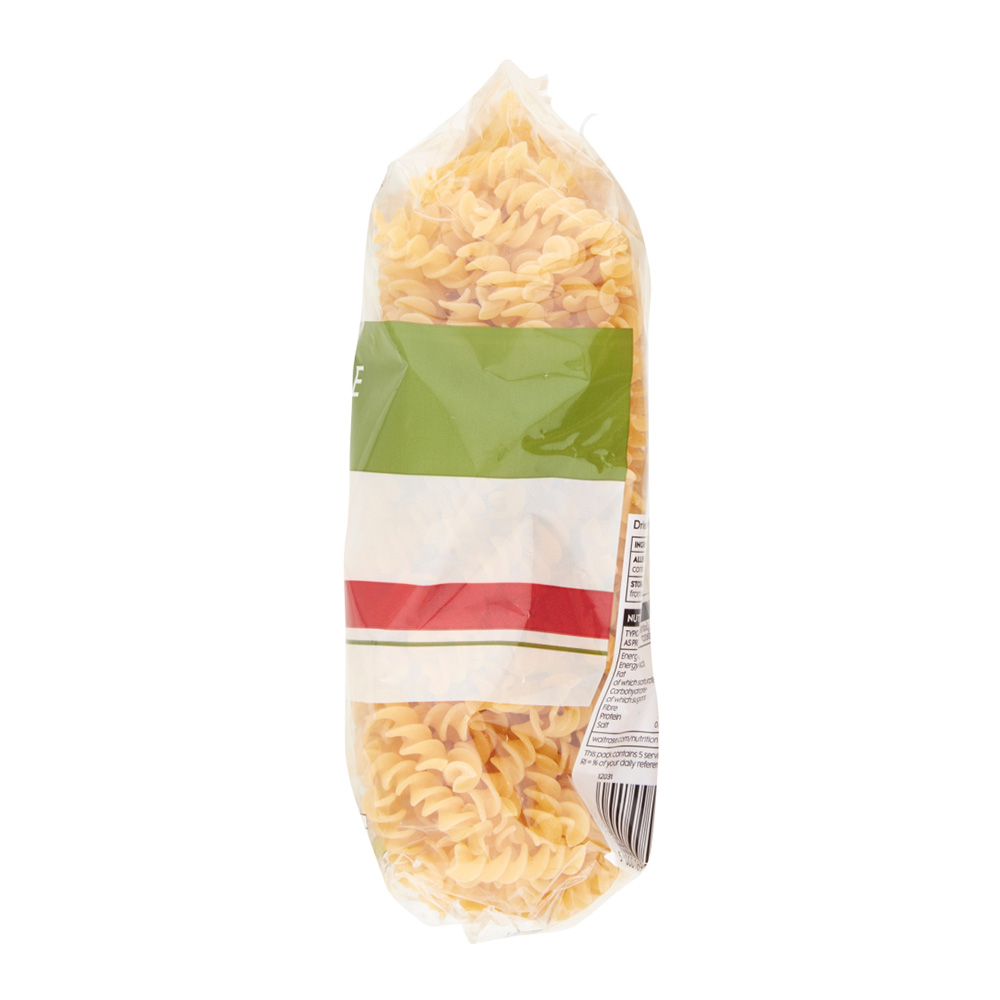 Waitrose Fusilli Pasta 500g right side image