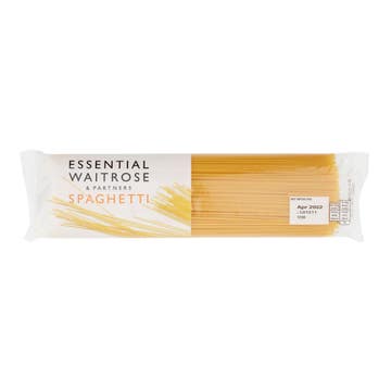 Waitrose Essential Spaghetti Pasta 500g 