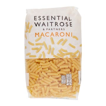 Waitrose Essential Macaroni Pasta 500g 