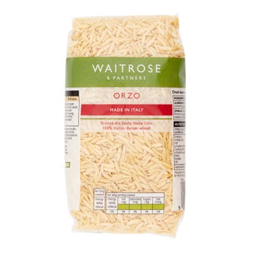 Waitrose Orzo Pasta 500g 