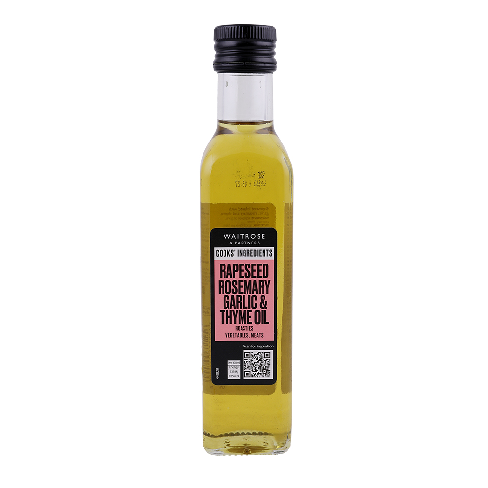 Waitrose Rosemary Garlic & Thyme Oil 250ml 