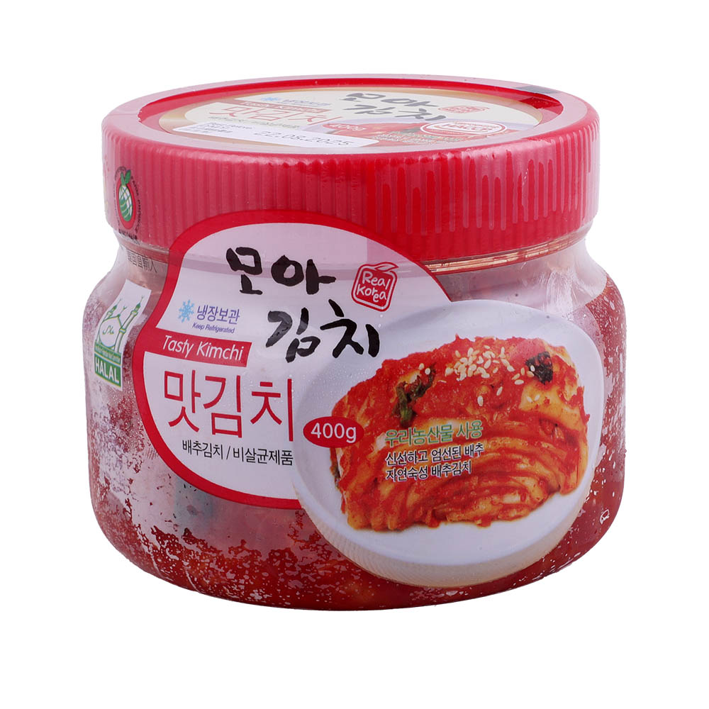 Real Korea Tasty Kimchi Pet Bottle 400g 