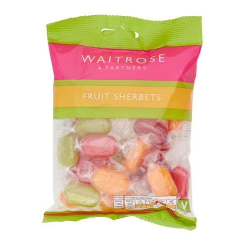Waitrose Fruit Sherbets 200g 