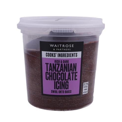 Waitrose Tanzanian Chocolate Icing Vegan 400g 