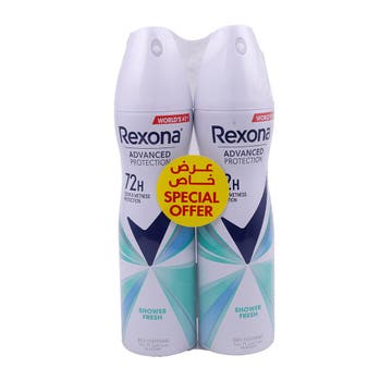 Rexona Woman Shower Fresh Deodorant 2x150ml [Special Offer] 