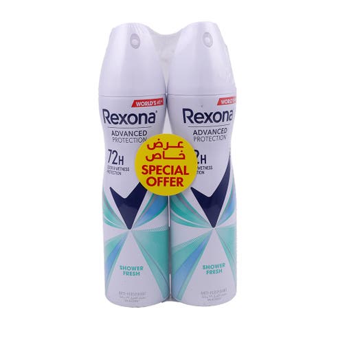 Rexona Woman Shower Fresh Deodorant 2x150ml [Special Offer] 
