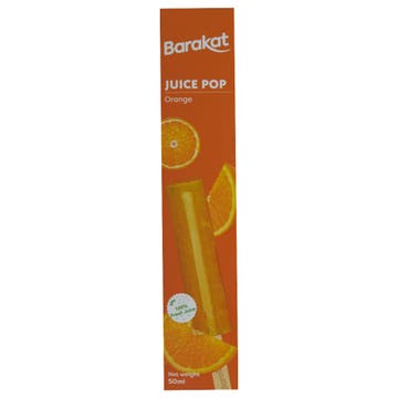 Barakat Orange Juice Pops 50ml 