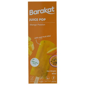 Barakat Mango Passionfruit Juice Pops 80ml 