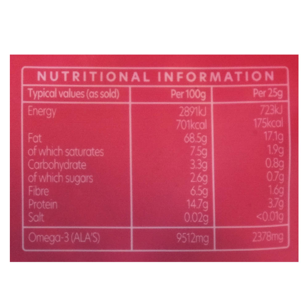 Whitworths Wonderful Walnuts 110g left side image