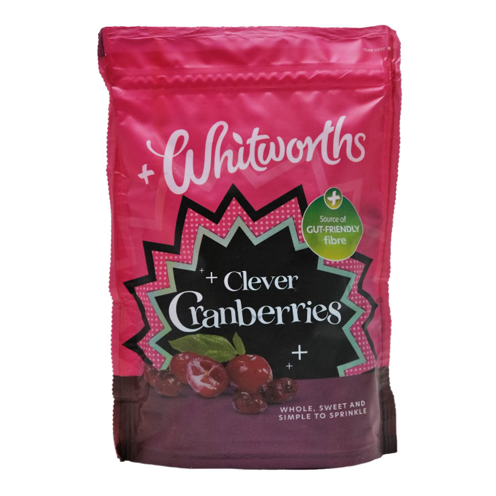 Whitworths Clever Cranberries 130g