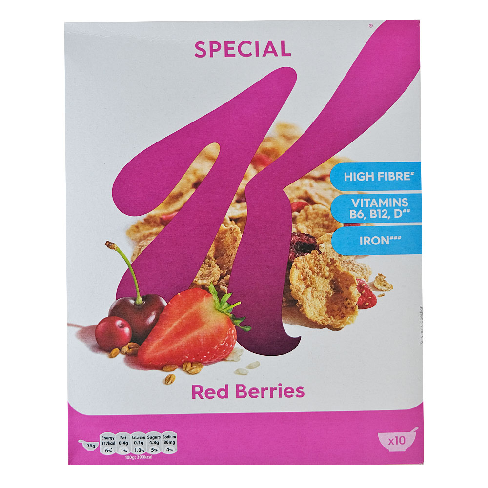 Kellogg's Red Berries K Special Cereal 325g