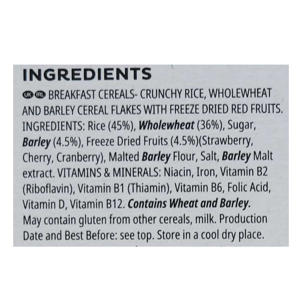 Kellogg's Red Berries K Special Cereal 325g right side image
