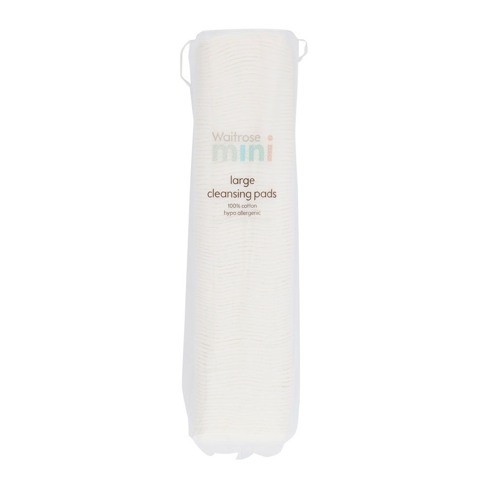 Waitrose Mini Large Cleansing Pads 100 Sheets