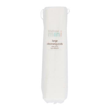 Waitrose Mini Large Cleansing Pads 100 Sheets 