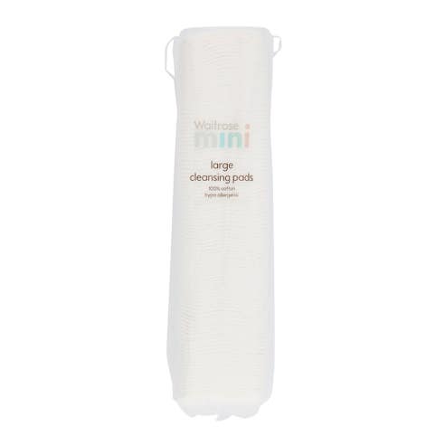 Waitrose Mini Large Cleansing Pads 100 Sheets 