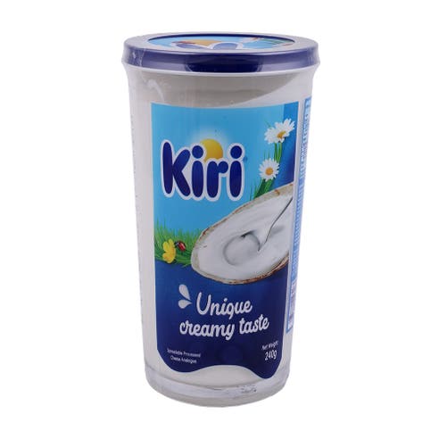Kiri Spreadable Cream Cheese Jars 240g 
