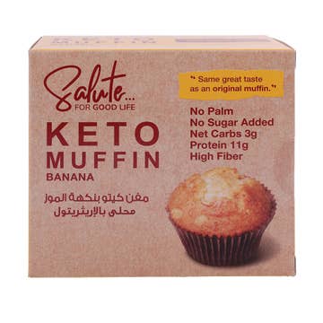 Salute Keto Banana Muffin 60g 