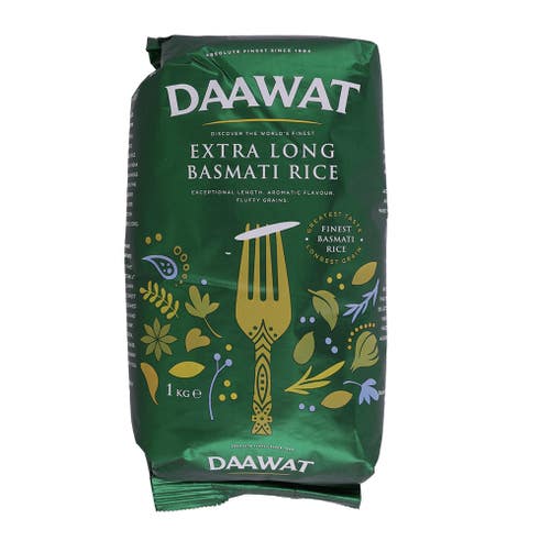 Daawat Extra Long Basmati Rice 1Kg 