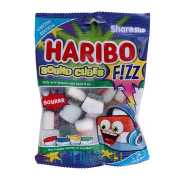 Haribo Fizz Sound Cubes 70g 